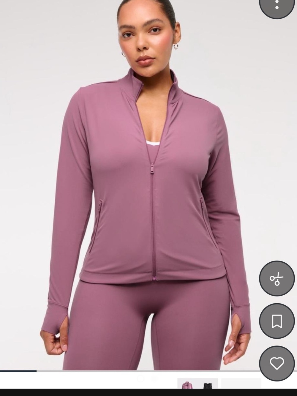 Abercrombie YPB Athleisure Jacket